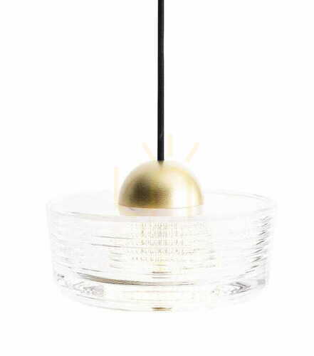 Verifica Pendulă Max Light Lipari I P0542 albă cu auriu periat LED 6 W 16 cm