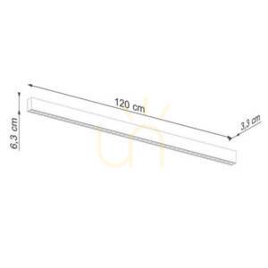 Plafonieră SOREN schwarz LED 3000K Thoro small 7