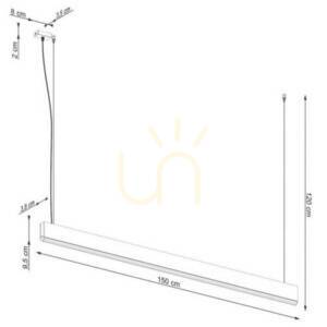 Lampă suspendată LYKKE 150 LED 3000K Thoro 3 Lampă suspendată LYKKE 150 LED 3000K Thoro small 3