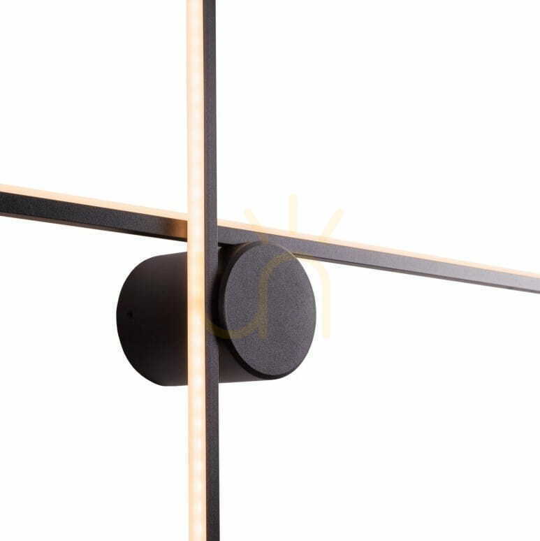 Vedere Aplica perete LED Max Light Arne W0370 negru 90 cm 15W 3000K IP44 Aplica perete LED Max Light Arne W0370 negru 90 cm 15W 3000K IP44