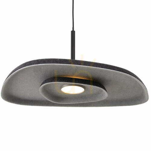 Verifica Lampa suspendată Max Light Deux P0560 negru gri LED 5W 3000K