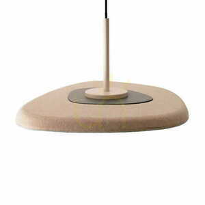 Lampa suspendată Max Light Deux P0561 crem gri 40x30 cm LED 5W small 3