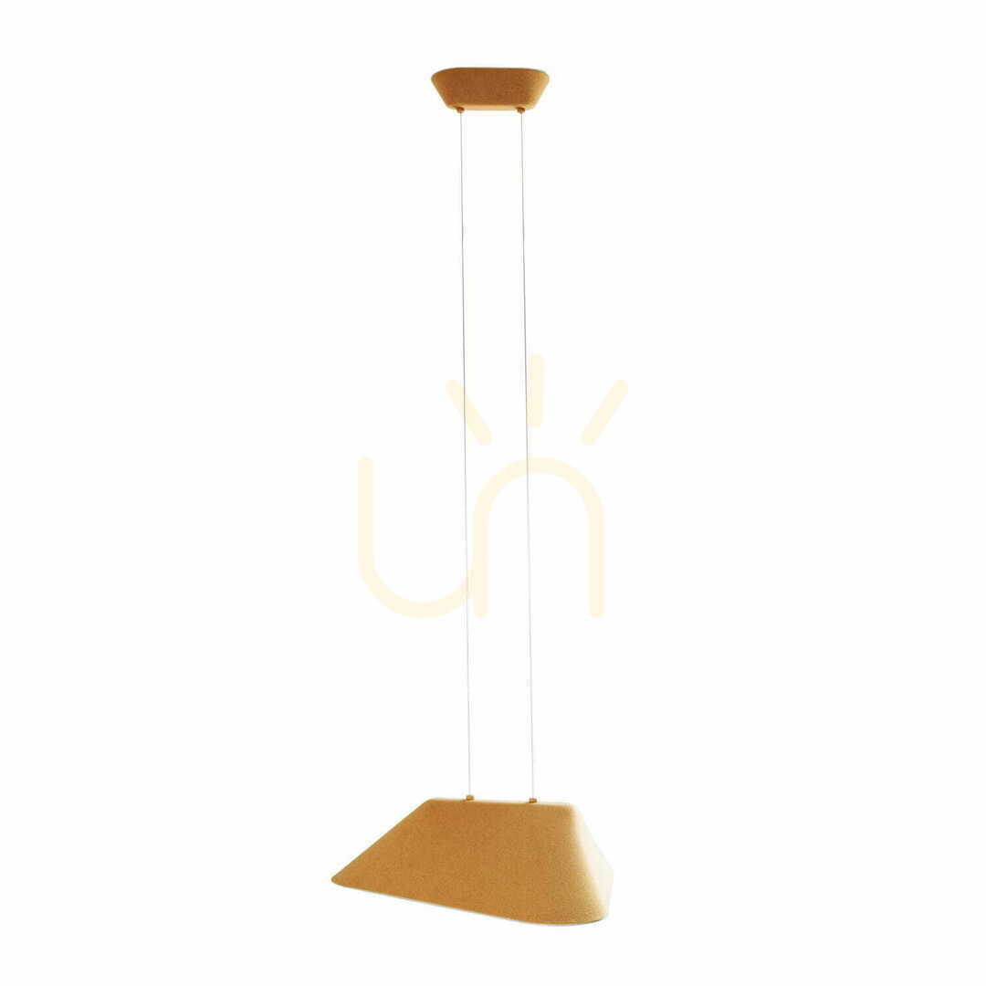 Vedere Lampa suspendata Max Light Carbon P0569 galben gri pasla LED 8W 3000K Lampa suspendata Max Light Carbon P0569 galben gri pasla LED 8W 3000K