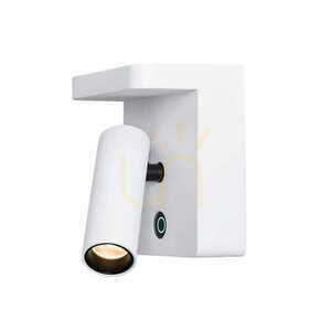Aplica de perete LED Max Light Lofer W0373 alba 7W 3000K aluminiu small 3