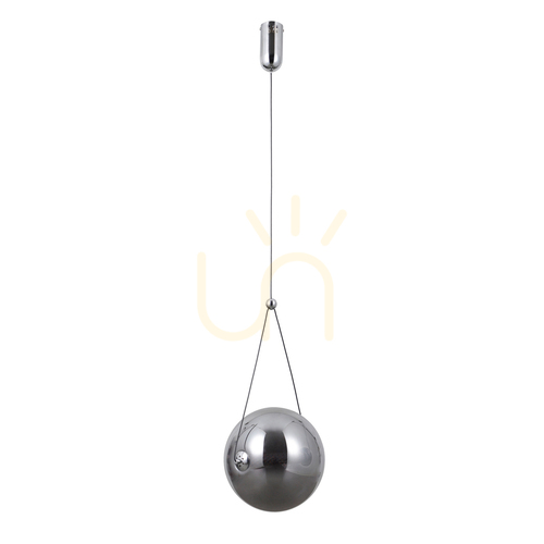 Verifica Pendul Italux Rastia LED crom sticlă fumurie 25 cm PND-34361-L-CH-SG