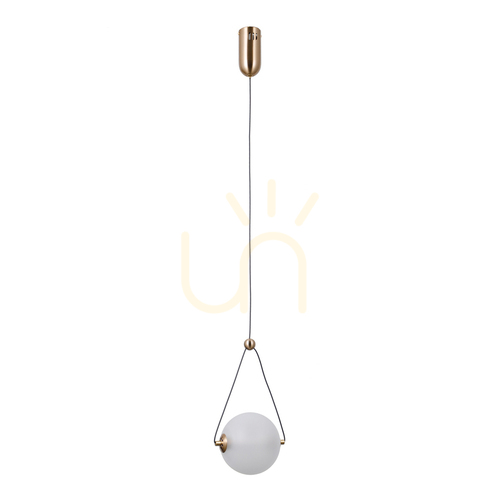 Verifica Pendul LED Italux Rastia Gold Opal 6W 3000K 15 cm PND-34361-S-HBR-OPAL