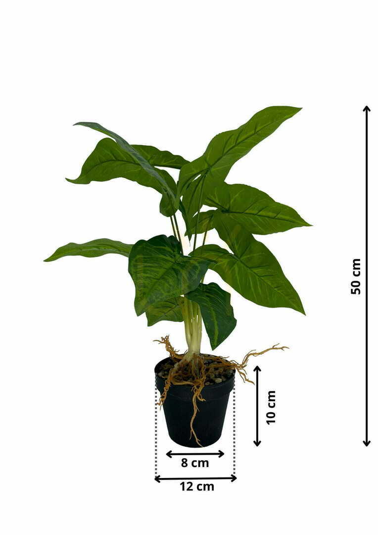 Vedere Plantă artificială Syngonium 50 cm Plantă artificială Syngonium 50 cm