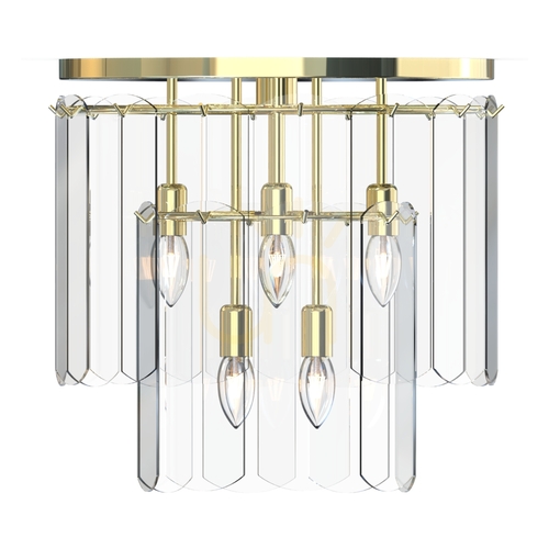 Verifica Plafonieră Zuma Line NIRA MX3523-8M-EGN aurie, sticlă transparentă, 8×E14 43 cm