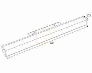 Spot pe șină magnetic Max Light MAX M0024Z liniar LED alb 60 cm Zigbee 17W small 2