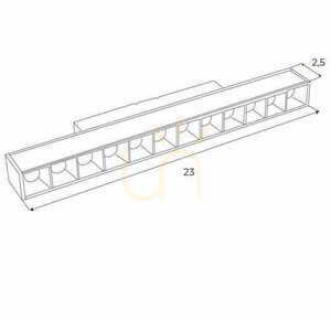 Spot pe șină magnetic Max Light MAX M0026Z alb LED Zigbee 10W 23 cm small 2