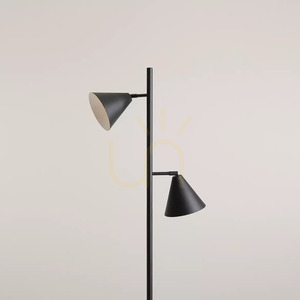 Lampadar Aldex FORM 2 FLOOR negru metal 2x E27 1108A1_2 small 1