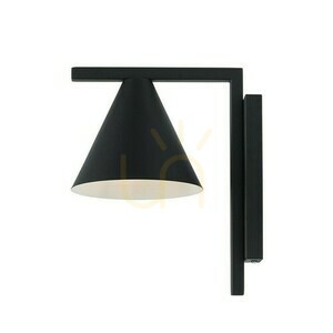Lampă de perete Aldex Form neagră metalică 16 cm 1108C1 small 0
