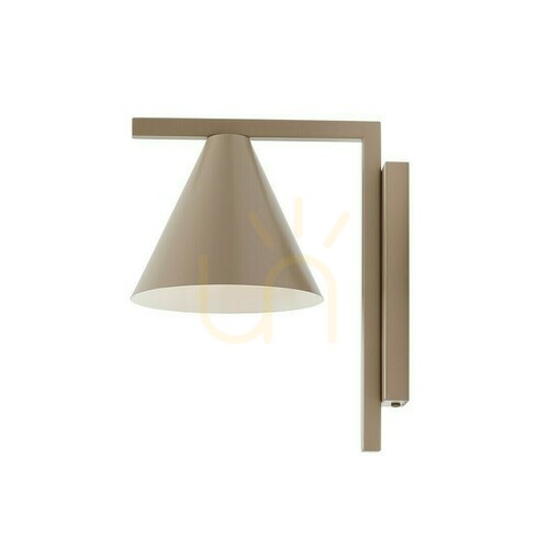 Verifica Lampă de perete Aldex Form bej metal 16 cm 1108C17