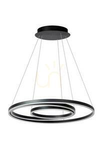 Lampă suspendată Lucide TRINITI neagră LED 136W 80 cm 46402/99/30 small 1