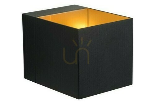 Verifica Aplica perete Lucide DEVI negru-auriu aluminiu modern 09201/01/30
