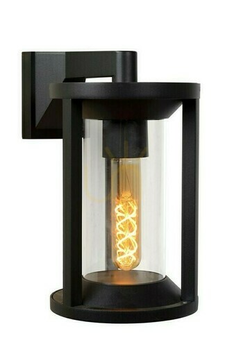 Verifica Aplica de perete exterior Lucide Cadix negru IP65 E27 15803/01/30