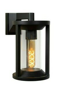 Aplica de perete exterior Lucide Cadix negru IP65 E27 15803/01/30 small 0