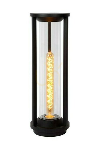 Verifica Stâlp iluminat exterior Lucide Cadix negru 50 cm IP65 15804/50/30
