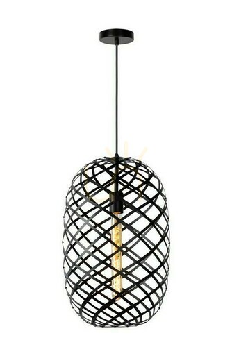 Verifica Pendul Lucide Wolfram negru metal 32 cm 21417/32/30