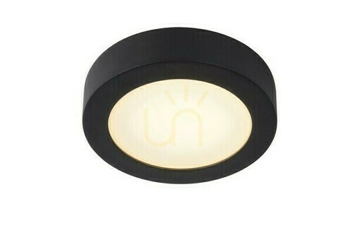 Verifica Plafon LED Lucide Brice-LED negru IP44 18 cm 11W 28116/18/30
