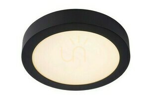 Plafonieră LED Lucide BRICE-LED neagră 24 cm IP44 28116/24/30 small 0