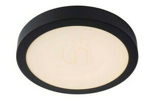 Plafonieră LED Lucide Brice-LED neagră 30 cm IP44 28116/30/30 small 0