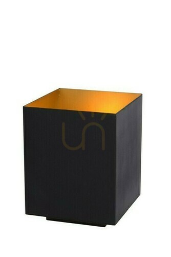 Verifica Lampă de masă Lucide Suzy neagră aurie metal E14 45589/01/30