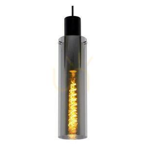 Lampă suspendată Lucide Orlando negru sticlă 3xE27 74404/13/65 small 8