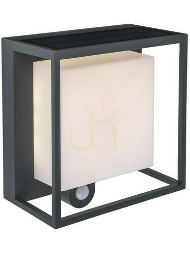 Verifica Lampă de perete exterior cu senzor de mișcare Lutec Curtis LED 3W antracit 6934601118