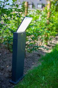Stâlp LED de grădină Lutec PANO 7289001118 gri închis 17,5 W 63,5 cm small 3