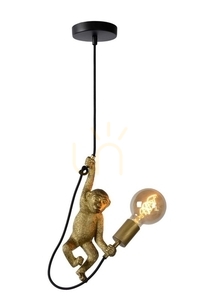 Pendul Lucide Extravaganza Chimp negru 18 cm E27 10402/01/30 small 0