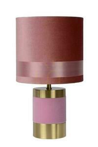 Lampă de masă Lucide Extravaganza Frizzle roz auriu E14 32 cm 10500/81/66 small 1