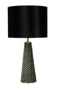 Lampă de masă Lucide Extravaganza Velvet neagră E27 47 cm 10501/81/30 small 1
