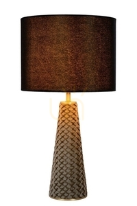 Lampă de masă Lucide Extravaganza Velvet neagră E27 47 cm 10501/81/30 small 0