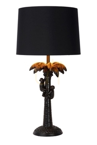 Lampă de masă Lucide EXTRAVAGANZA COCONUT negru E27 57,5 cm 10505/81/30 small 0