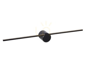 Aplica de perete LED Lucide Mizar neagră IP44 60 cm 12201/60/30 small 0