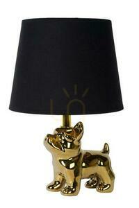 Lampă de masă Lucide Extravaganza Sir Winston aurie porțelan 13533/81/10 small 1