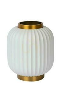 Lampă de masă Lucide GOSSE alb porțelan Japandi 13535/24/31 small 1