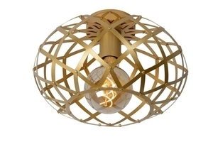 Plafonieră Lucide Wolfram aurie metal 30 cm 21117/30/02 small 0