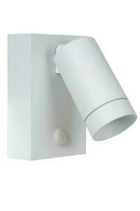Lampă de perete exterior Lucide TAYLOR alb aluminiu IP54 cu senzor 09831/01/31 small 1