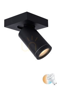 Plafon Lucide TAYLOR negru LED GU10 IP44 dimabil 09930/05/30 small 0