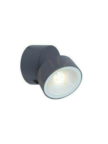 Verifica Lampă de perete exterior LED Lutec TRUMPET antracit 6W 600lm 4000K 5626101125