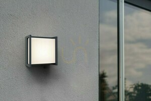 Lampă de perete exterior LED Lutec QUBO 5195401118 antracit 8W IP54 aluminiu small 4