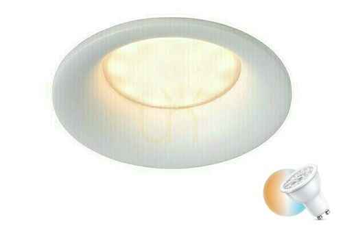 Verifica Aplica plafon Lucide Ziva alb LED GU10 IP44 5W 8,5 cm 09923/01/31
