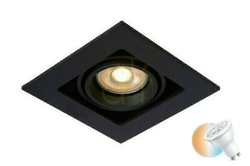 Verifica Ochelari de tavan Lucide CHIMNEY negru aluminiu GU10 09926/01/30