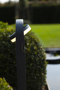 Stâlp iluminat exterior LED Lutec Fele antracit 70 cm aluminiu 14W 7196301118 small 4