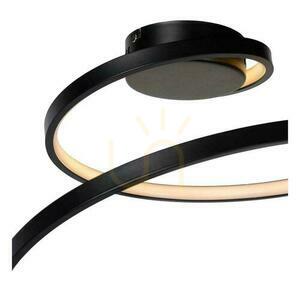 Plafoniera LED Lucide Maxence neagră 46 cm 24W 46199/25/30 small 3