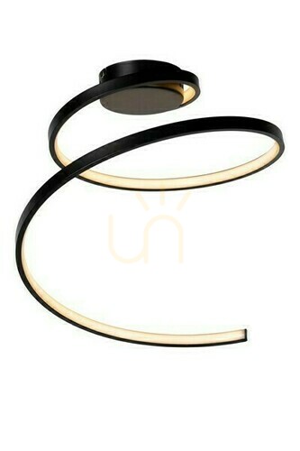 Verifica Plafoniera LED Lucide Maxence neagră 46 cm 24W 46199/25/30