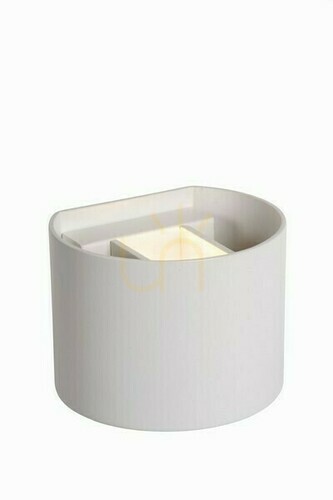 Verifica Aplica LED baie Lucide AXI alb metal IP54 6W 69201/06/31