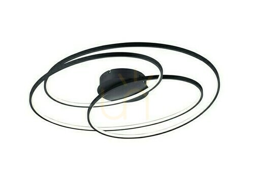Verifica Plafonieră LED Trio GALE 673918032, negru mat